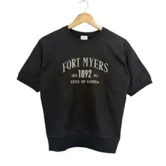 アーバンリサーチドアーズ☆ ロゴインレイハーフスリーブプルオーバー Tシャツ Mのサムネイル