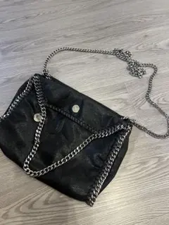 STELLA McCARTNEY チェーン ショルダーバッグ ブラック
