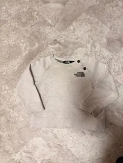 THE NORTH FACE ライトグレー トレーナー