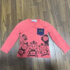 最終セール中☆トーマス 長袖カットソー レッド120