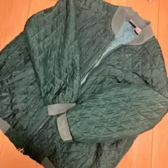 キルティングジャケット　グリーン