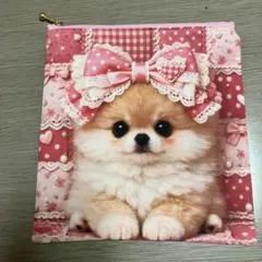 1000円均一期間限定 両面フラットポーチ トイプードルちゃん - メルカリ