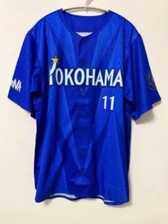 横浜DeNAベイスターズ # 11 東 克樹 ユニフォーム L サイズのサムネイル