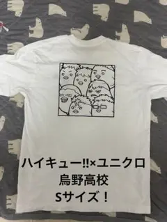 激レアS！劇場版ハイキュー!! ×UNIQLO烏野高校Tシャツ　ヒナガラス