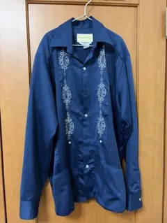 長袖キューバシャツ