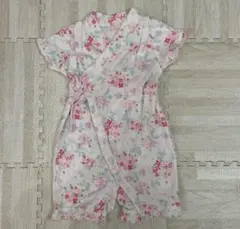 花柄 甚平 83cm 12-18ヶ月　マザウェイズ