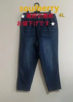 soulberryデニムパンツ/size4Lのサムネイル