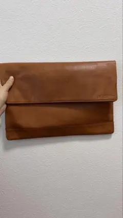 れいれい様専用】HERZ 手持ちもできる バッグインバッグ 横型 チョコ