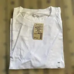 無印良品 布帛五分袖Tシャツ 白 XS-S