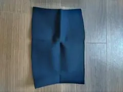 伸縮性　サウナベルト　サイズ約S寸　ブラック/イエロー