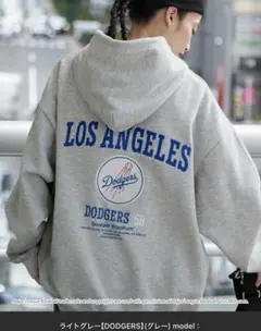 Los Angeles Dodgers パーカー グレー MLB別注シリーズのサムネイル