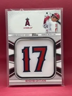 Shohei Ohtani 背番号17 メダリオンカード
