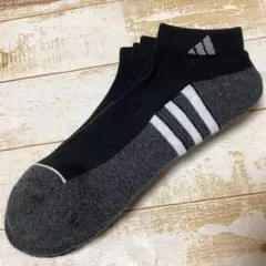 adidas ショートソックス　3足組　25-28cm　アディダス
