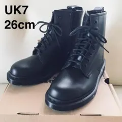 新品 ドクターマーチン 8ホール UK7 26cm 1460 オールブラック