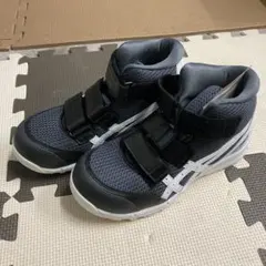 ASICS ハイカット安全靴 ブラック/グレー　24.0cm