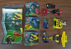 カバヤ 食玩 LEGO レゴ アルファチーム 全３種 まとめ売り