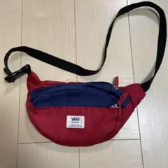 VANS ボディバッグ 赤 青