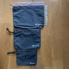 Goldwin トラベルポーチ 3点セット ブラック