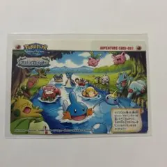 ⭐︎希少⭐︎ポケパーク2005 ピカチュウの森 ミズゴロウ - メルカリ
