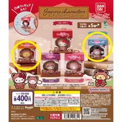 サンリオ　ミニチュアパッケージコレクション ガチャガチャ