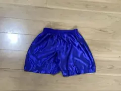 光沢ブルー サッカー・フットサル用ハーフパンツのサムネイル