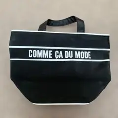 COMME ÇA DU MODE ブラックミニトートバッグ