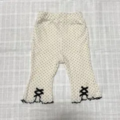 アオスタ ドット柄 パンツ