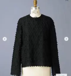 【極美品】ブラミンク 24SS フラワー エンブロイダリーレース ブラウス