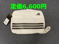 アディダス　ゴルフ　アクセサリーバッグ　adidas ラウンド　スポーツ　白