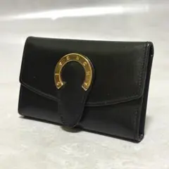 新品　GIVENCHY ジバンシー　ブラック　レザー キーケース　6連　金具