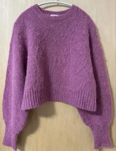 レディース　LOWRYS FARM ニット ピンク　サイズF