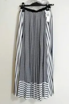 ロングスカート 新品 未使用 プリーツ ウエストゴム スコットクラブ ヤマダヤ