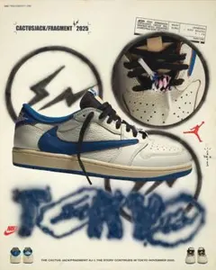 Travis Scott fragment design Jordan 1