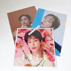ONEW SAKU KAKERA ONEW クリアファイル２種＋メガジャケ