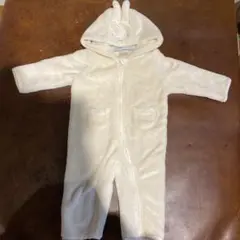 petit main ミッフィー　フリースロンパース 80サイズ