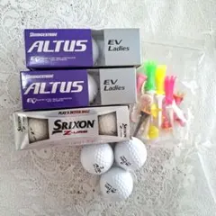 Bridgestone ALTUS SRIXON ゴルフボール ティーセットのサムネイル