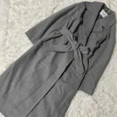 SLOBE IENA ロングコート グレー 36