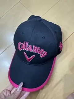 Callaway ブラック ピンク キャップ