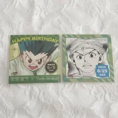 ハンターハンター ジャンプショップ 365日ステッカー 2019 ゴン ジン