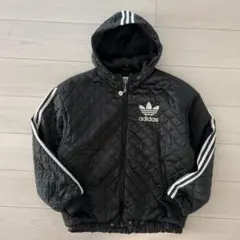 adidas アディダス　キルティング　中綿　コート　ジャケット　ロゴ　メンズ