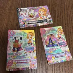 アイカツ Dreamy Crown トレーディングカード 3枚セット