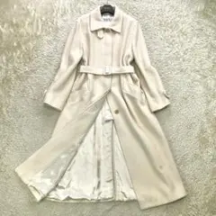 希少✨マレーラ マックスマーラ ロングコート マキシ丈 カシミヤ混 L 40