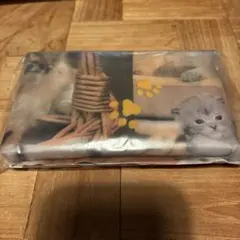 猫と犬　イラスト付きエコバッグ