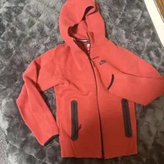 新品 キッズM(150) ワイン テックフリース セットアップ 赤タグ NIKE