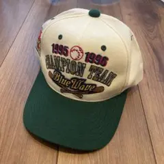 近鉄バファローズ 1989年 パ・リーグ優勝記念キャップ 仰木彬監督