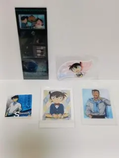 名探偵コナン　キャラクリアフォト　ぱしゃこれ　工藤新一　毛利小五郎　江戸川コナン