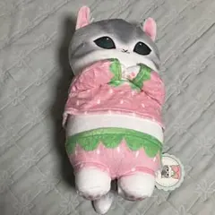 mofusand パジャマにゃんBIGぬいぐるみ　ピンク