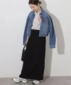 JOURNAL STANDARD relume シャーリングジャガードスカート