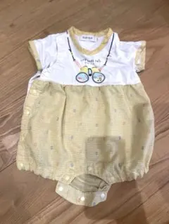 SLAP SLIP チェック柄ロンパース 70