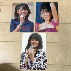 中山美穂　下敷き　3点　まとめ売り